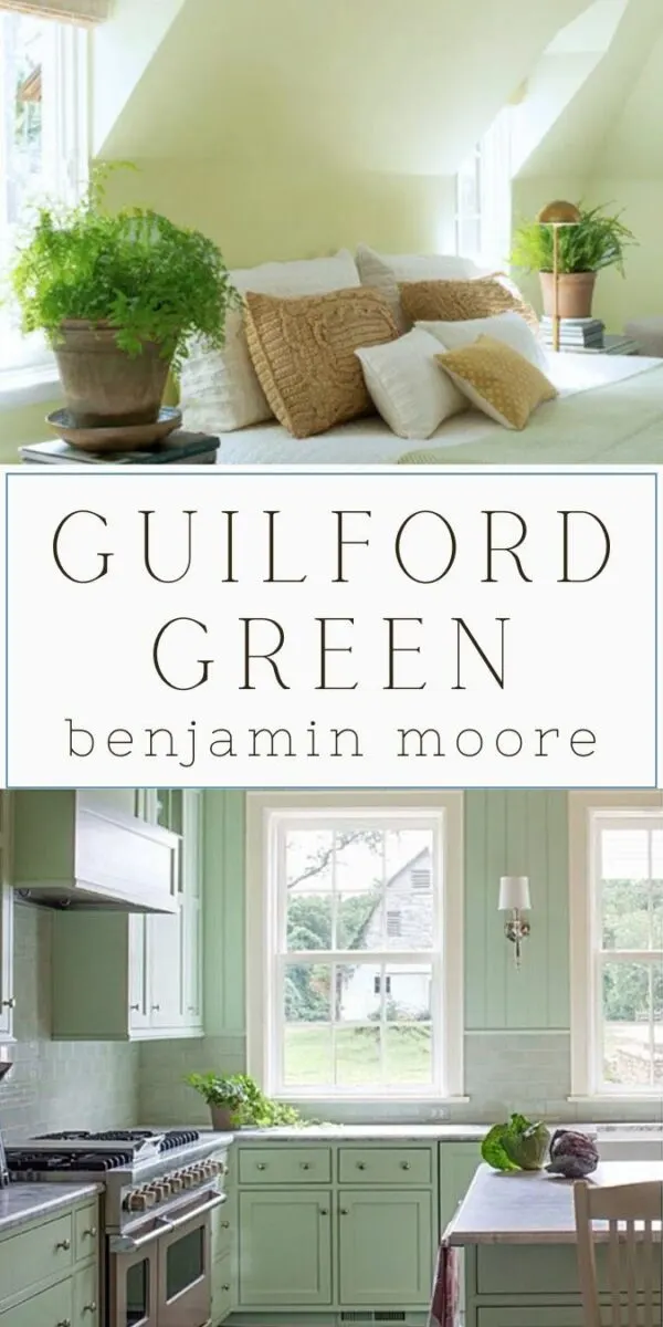 Benjamin Moore Guilford Green paint color