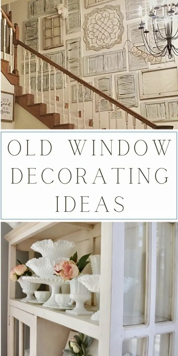 Decorating with old windows