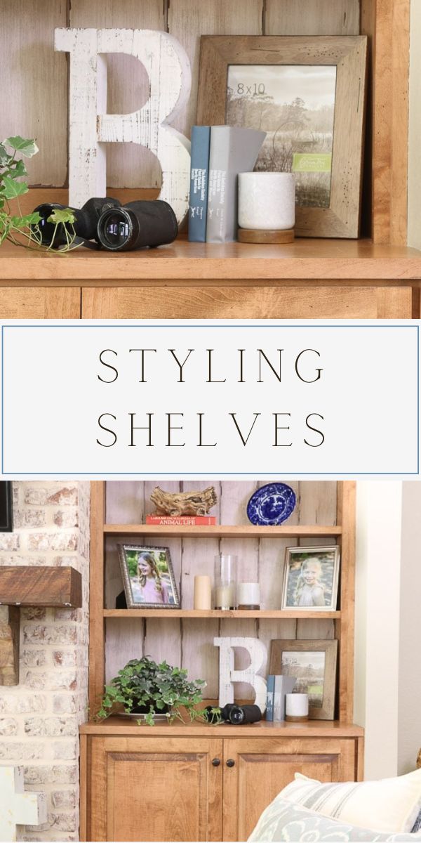 Styling shelves