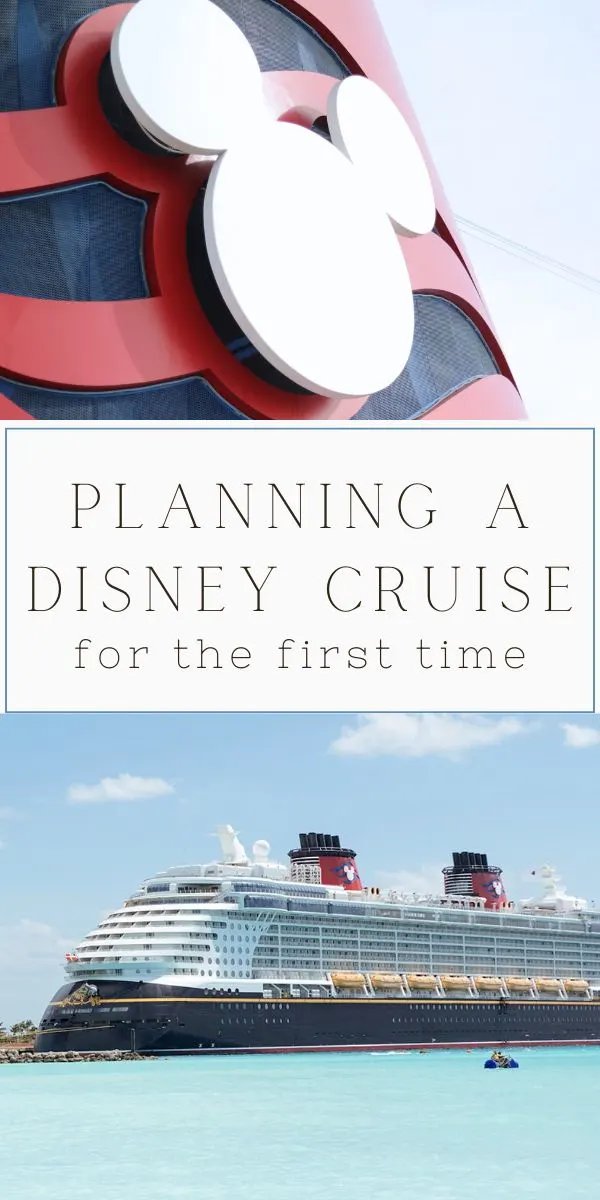 Planning a Disney cruise for the first time