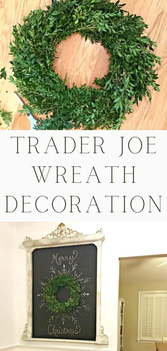 Christmas Trader Joe Wreath Decoration