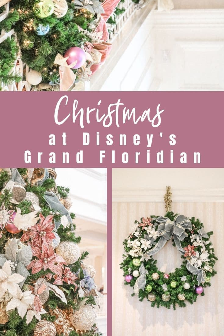 Christmas at Disney's grand floridian