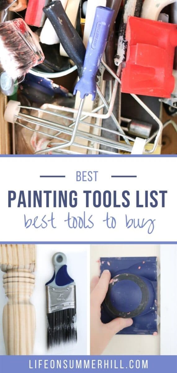 BEST PAINTING TOOLS LIST - LIFE ON SUMMERHILL