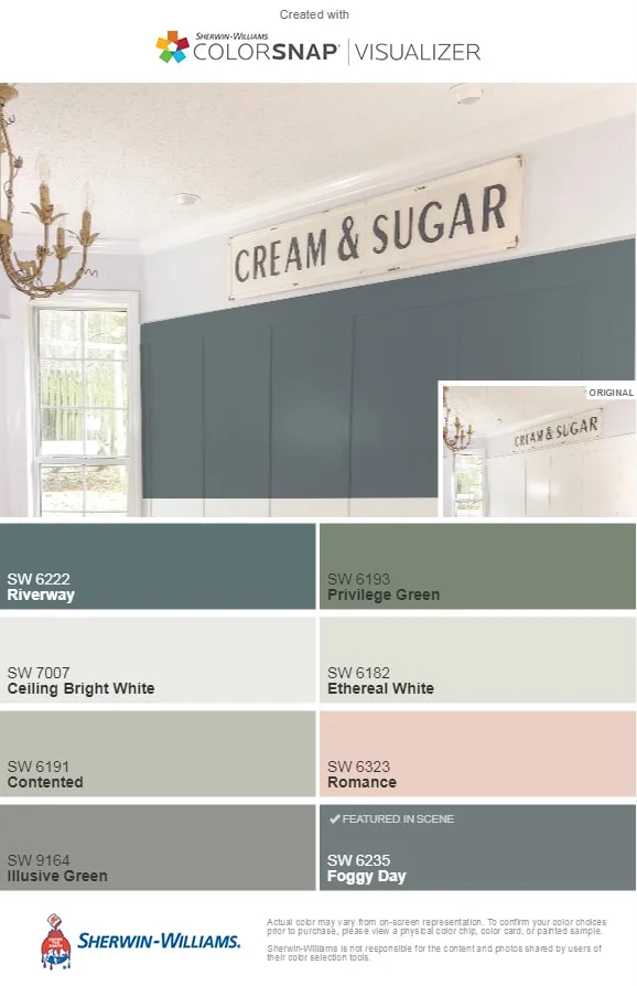 selecting paint colors fixer upper colorsnap suggestions