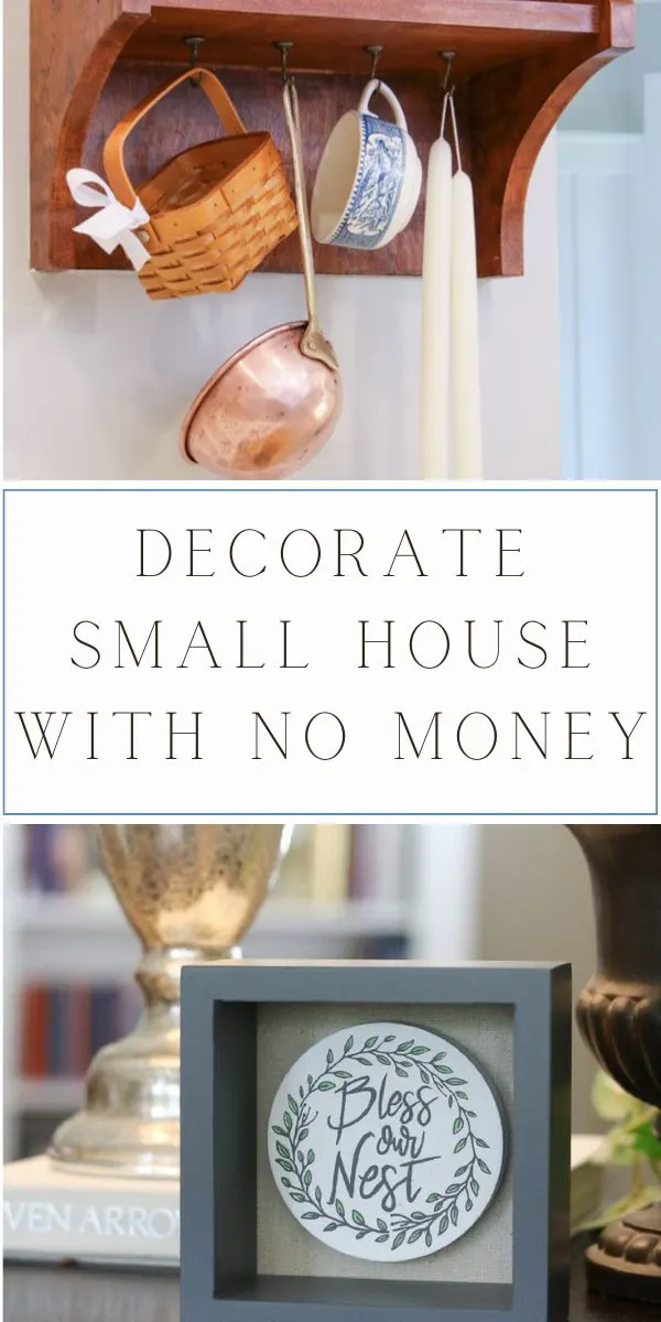 Decorate small house with no money