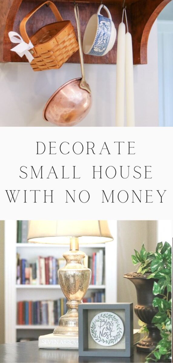How to decorate a small house with no money