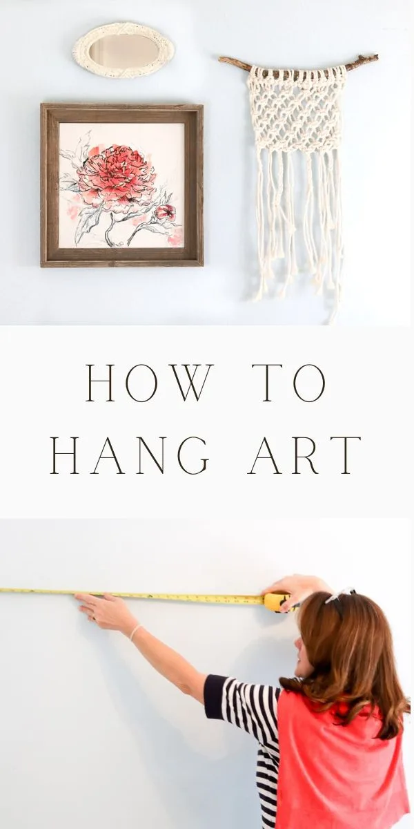 How to hang art tips by an interior designer