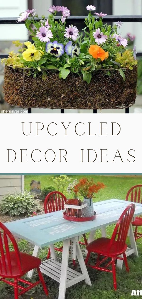UPCYCLED DECOR IDEAS LIFE ON SUMMERHILL