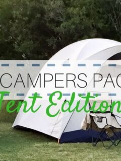 Beginner Camper Packing List Featured Image
