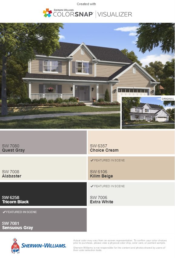 Sherwin Williams Exterior Paint 1 | LIFE ON SUMMERHILL