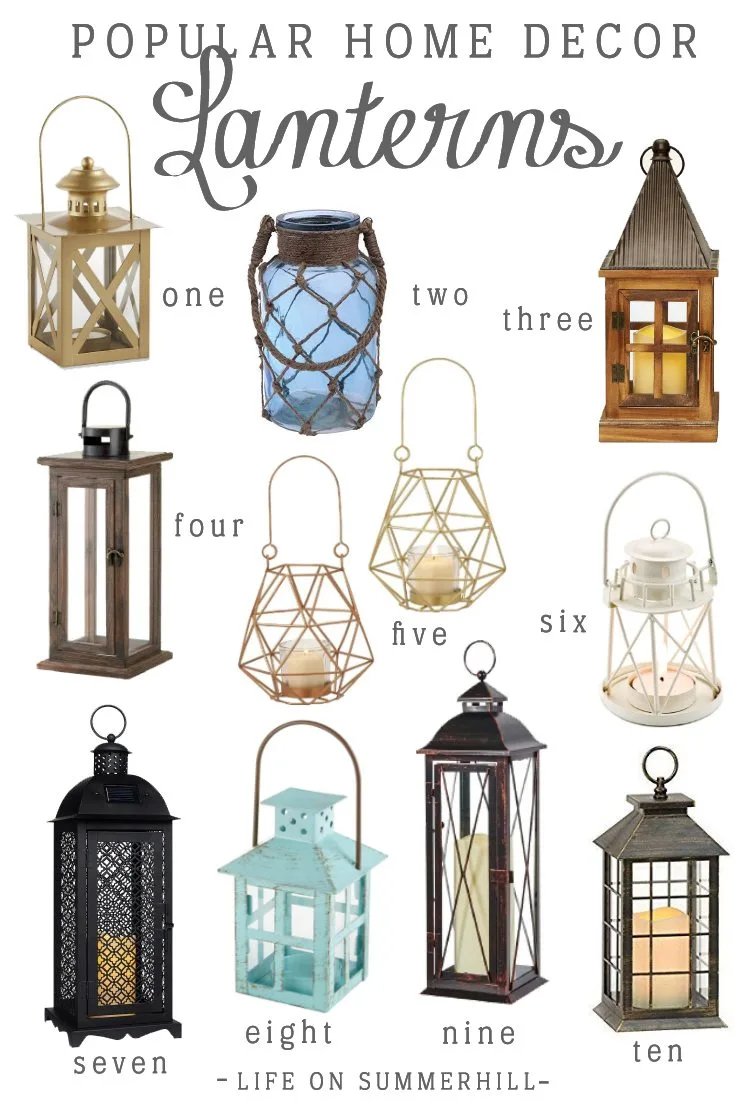10 Decorating with lantern ideas