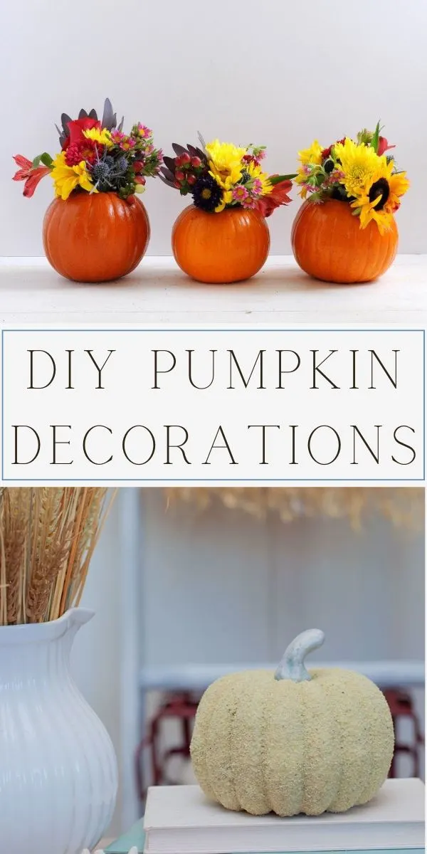 DIY Pumpkin decorations