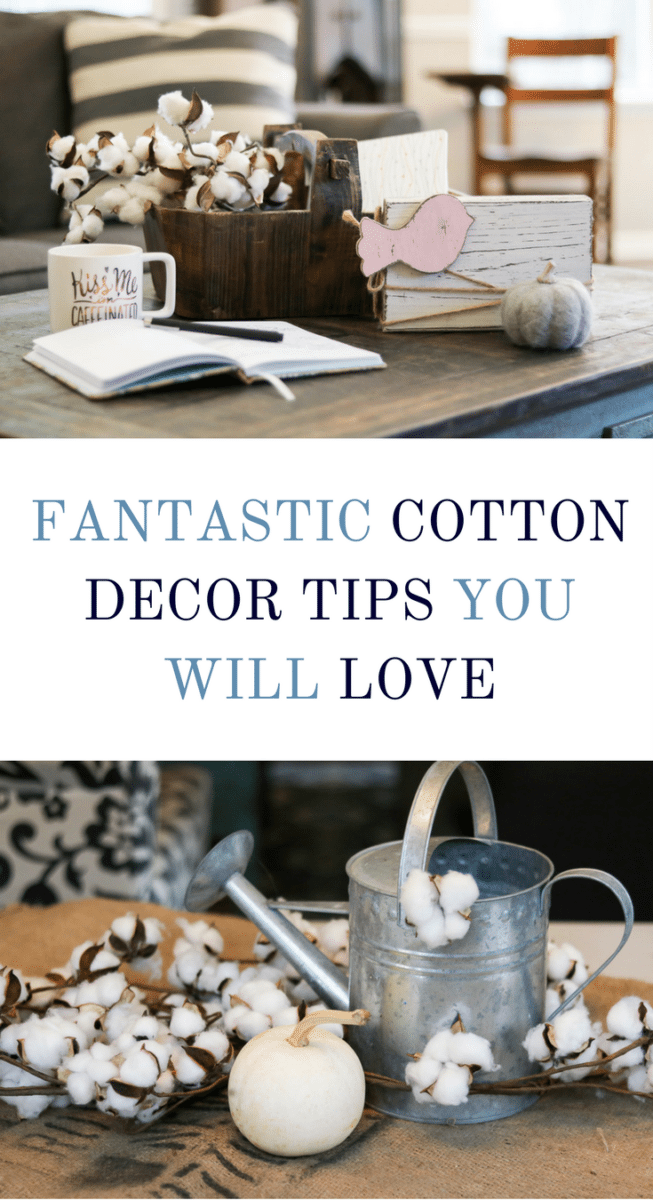 Cotton decor tips pinterest