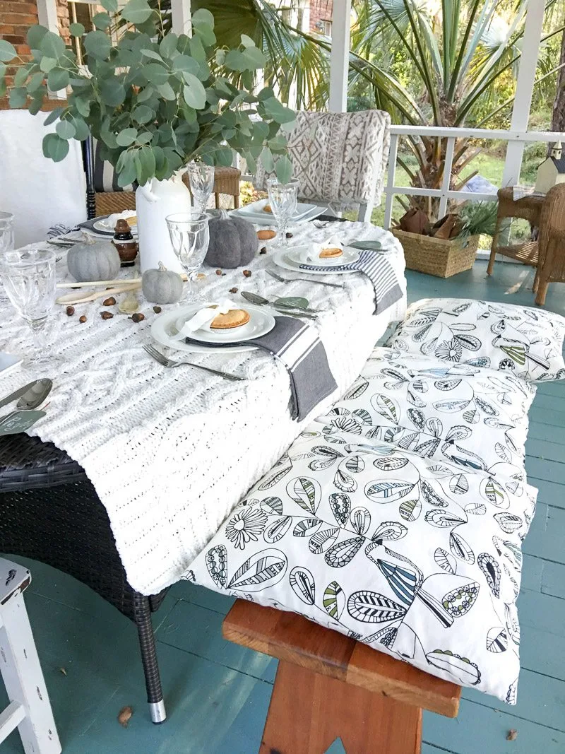 hygge thanksgiving table chairs