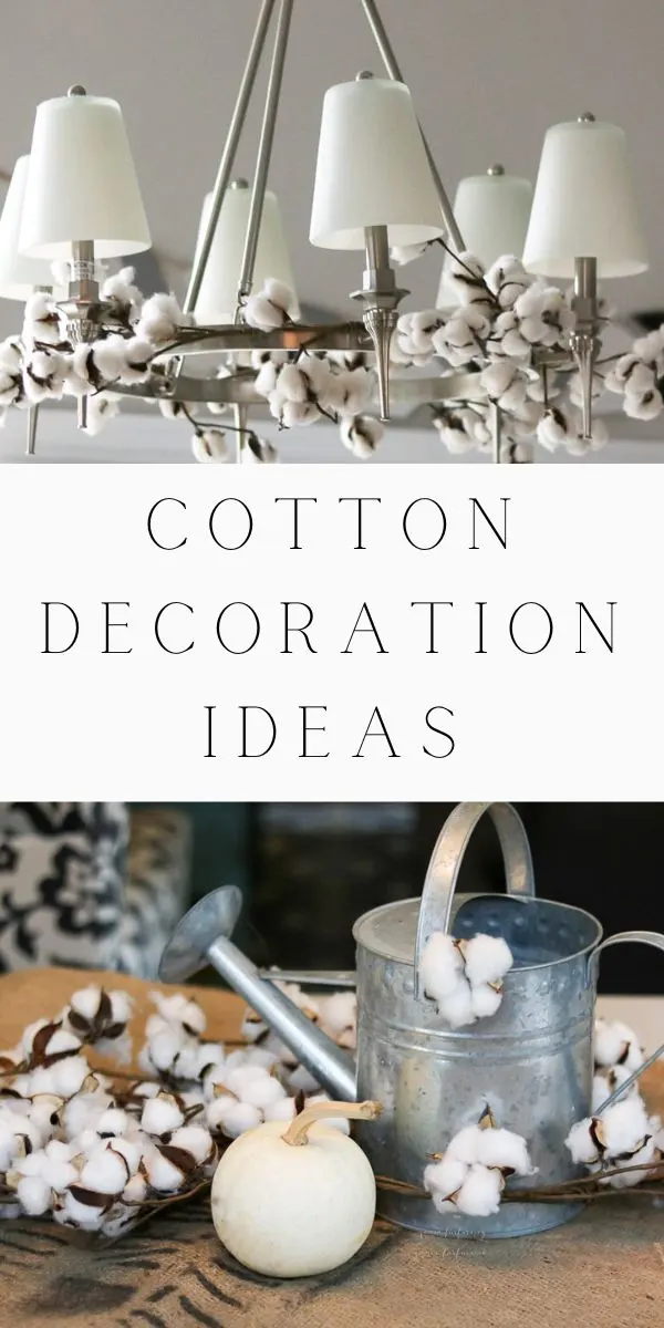 Cotton decoration ideas