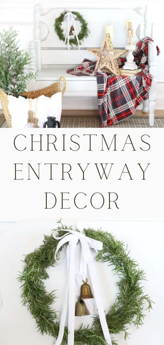 Christmas entryway decor ideas