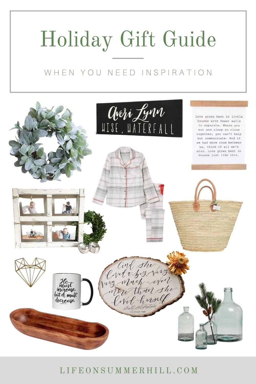 A HOLIDAY GIFT GUIDE WHEN YOU NEED INSPIRATION LIFE ON SUMMERHILL