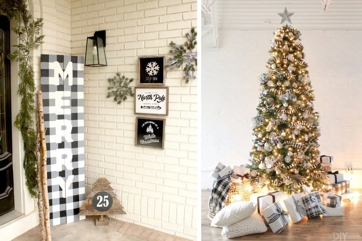 https://lifeonsummerhill.com/wp-content/uploads/2017/11/black-and-white-buffalo-check-Christmas-decor-ideas.jpg.webp