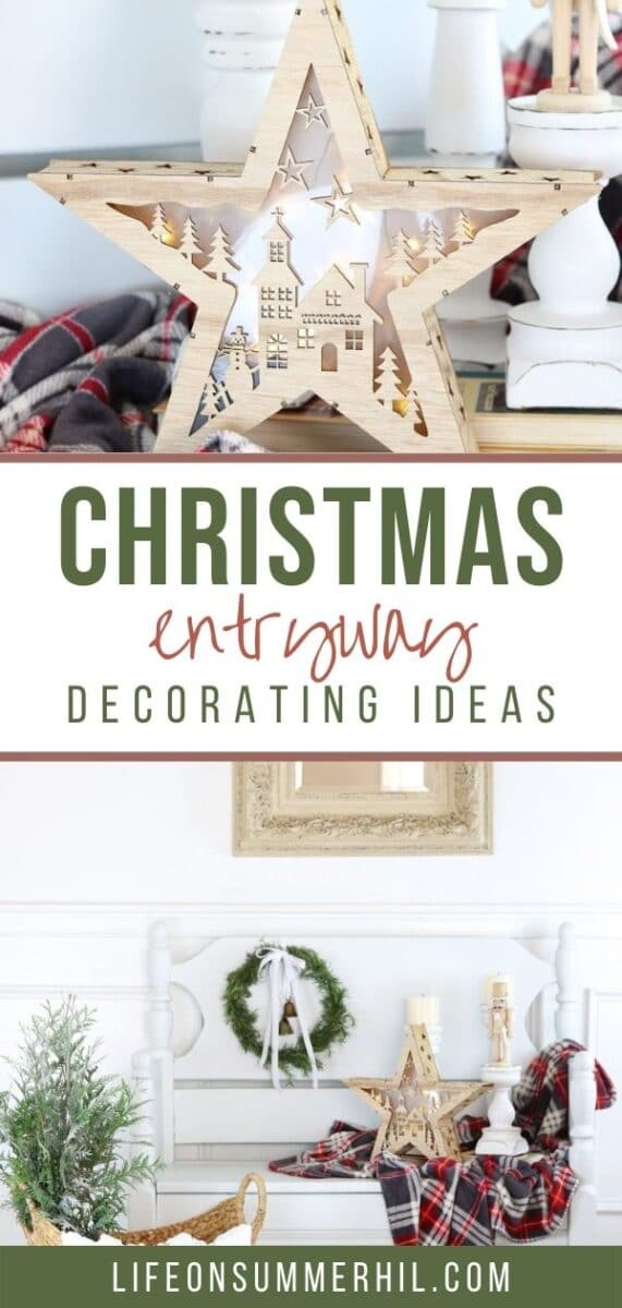 christmas entryway decorating ideas