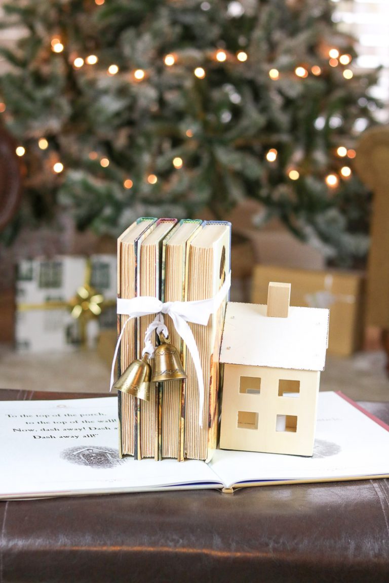 Decorating with Christmas Books