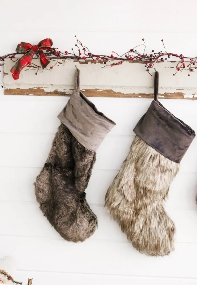 Creative ways to hang Christmas stockings
