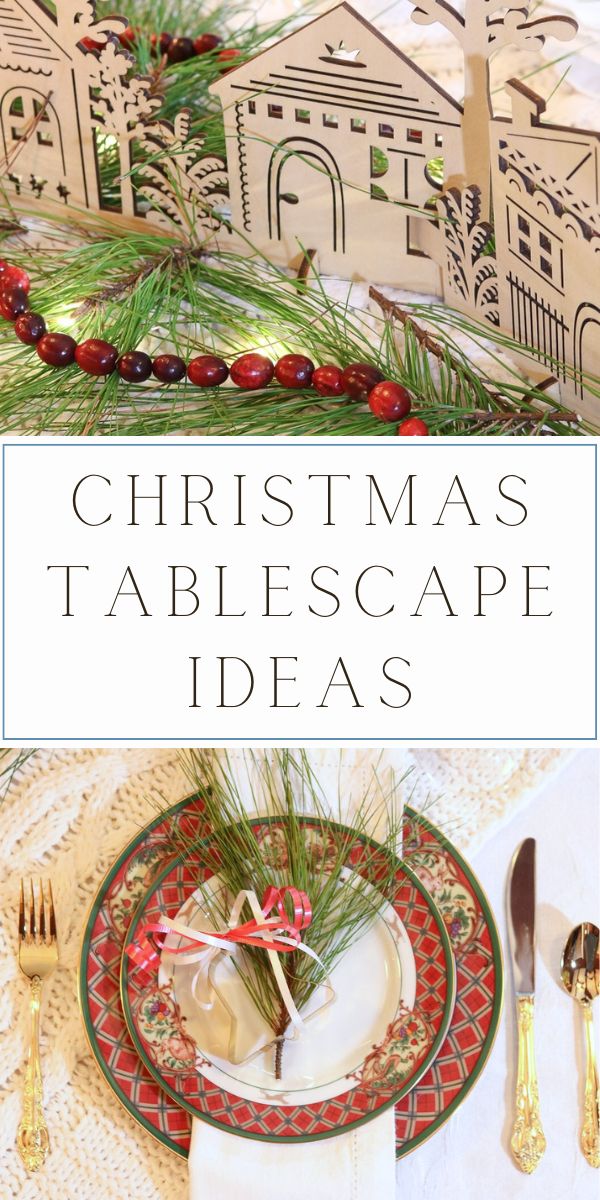 christmas tablescape ideas
