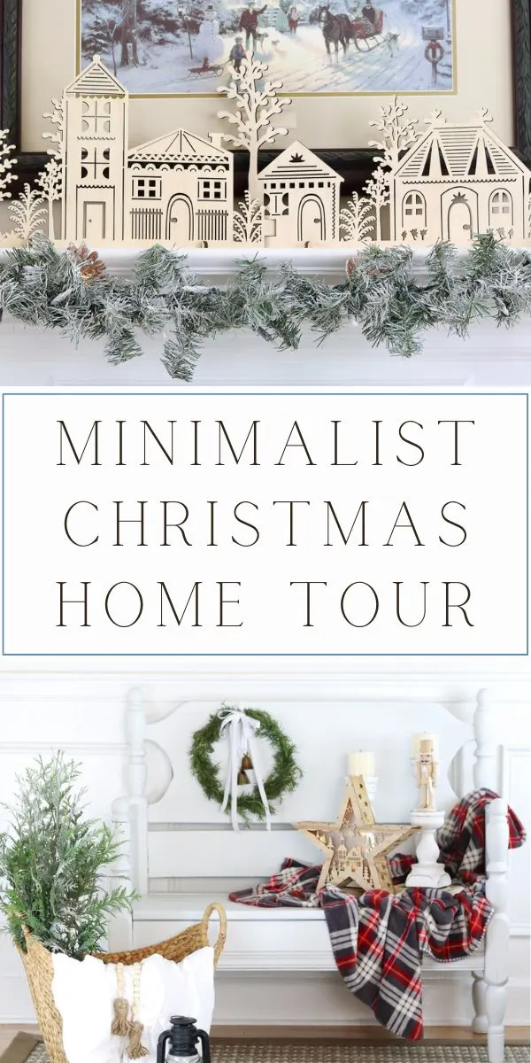 minimalist christmas home tour