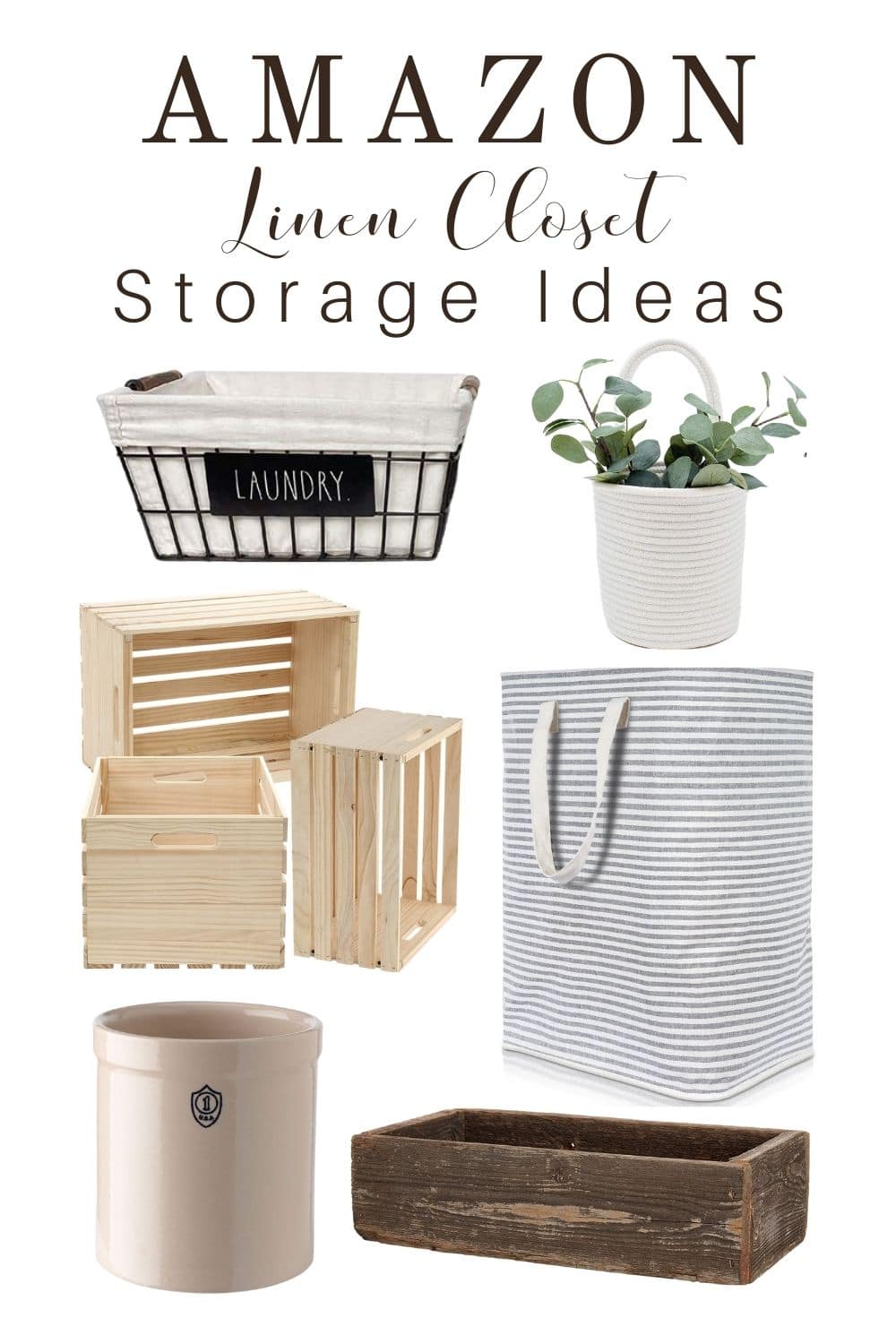 BEST AMAZON LINEN CLOSET STORAGE IDEAS