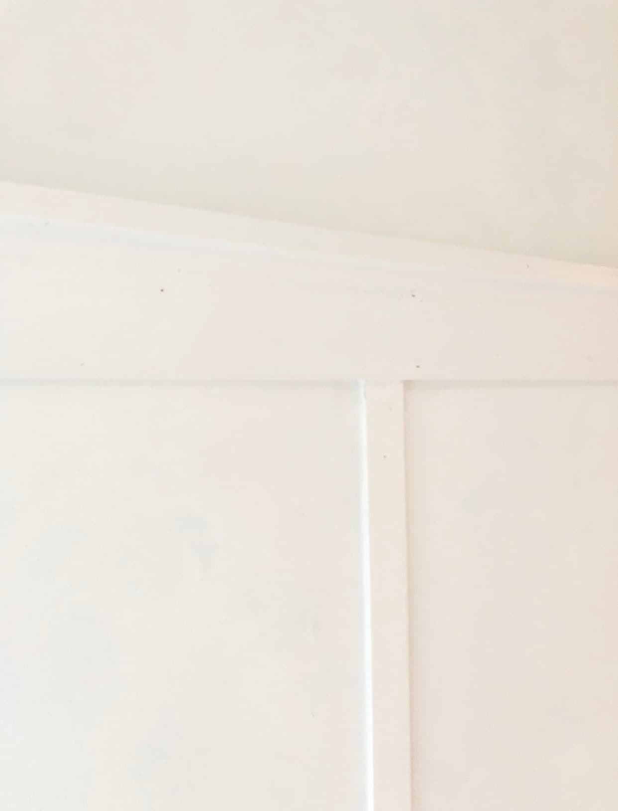 diy country style wainscot trim