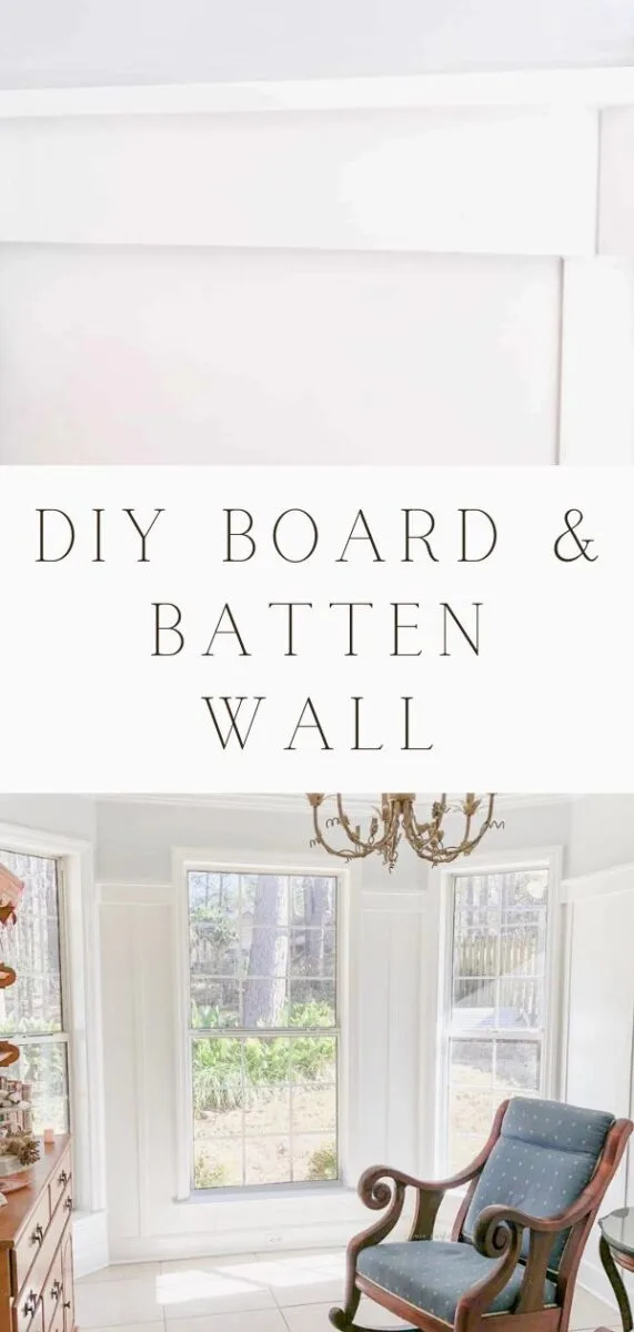How to install board and batten on a wall