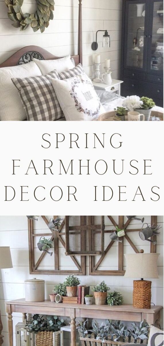 Spring farmhouse decor ideas