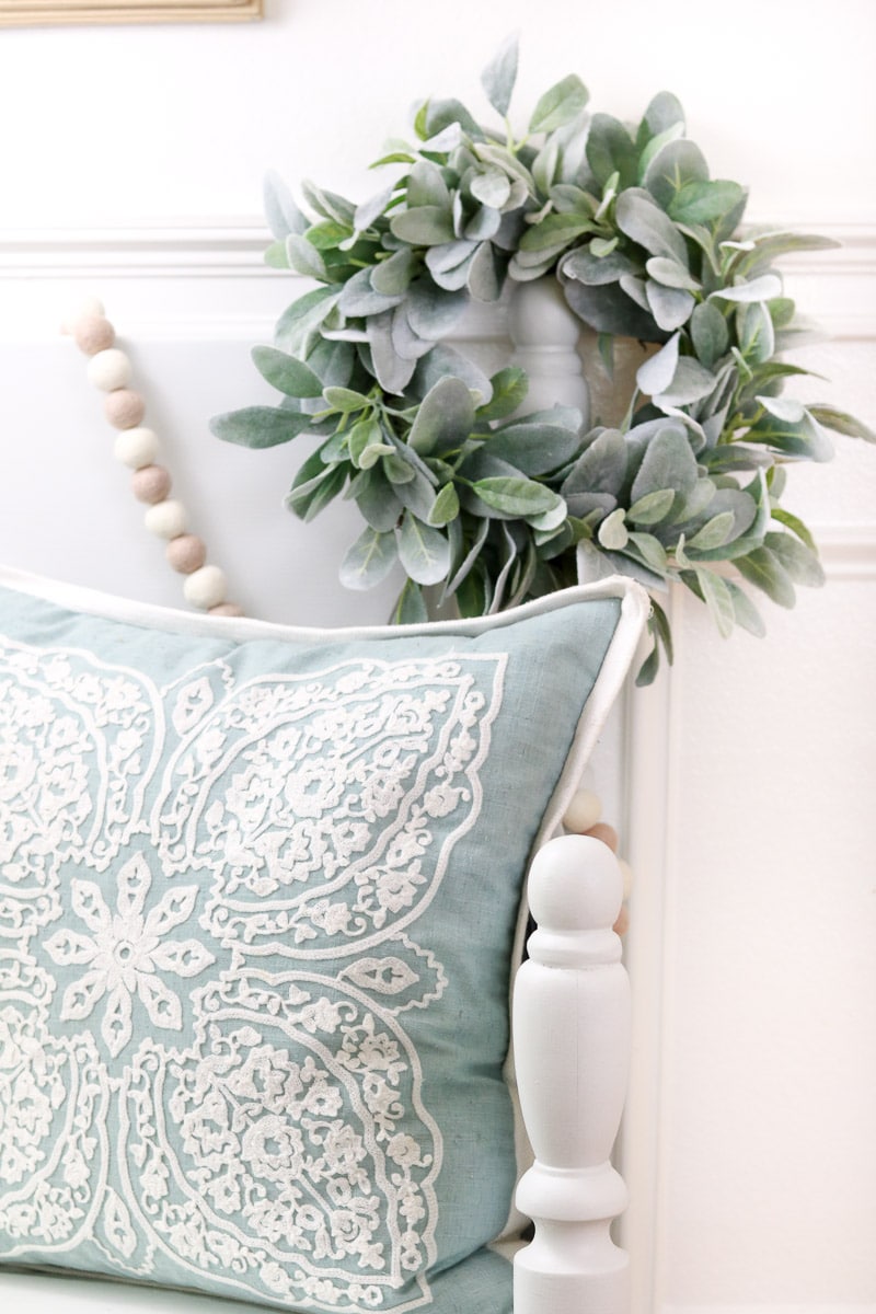 Mother's Day Gift Guide lambs ear wreath