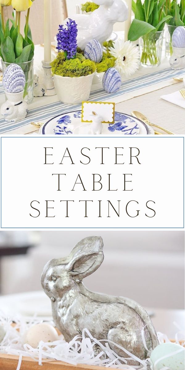 easter table settings