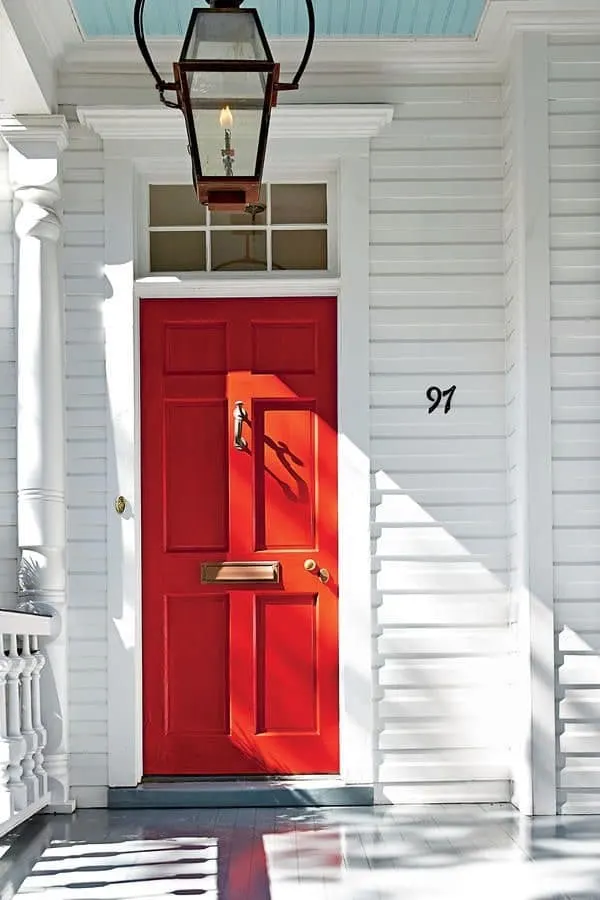 Popular Sherwin Williams exterior paint colors real red