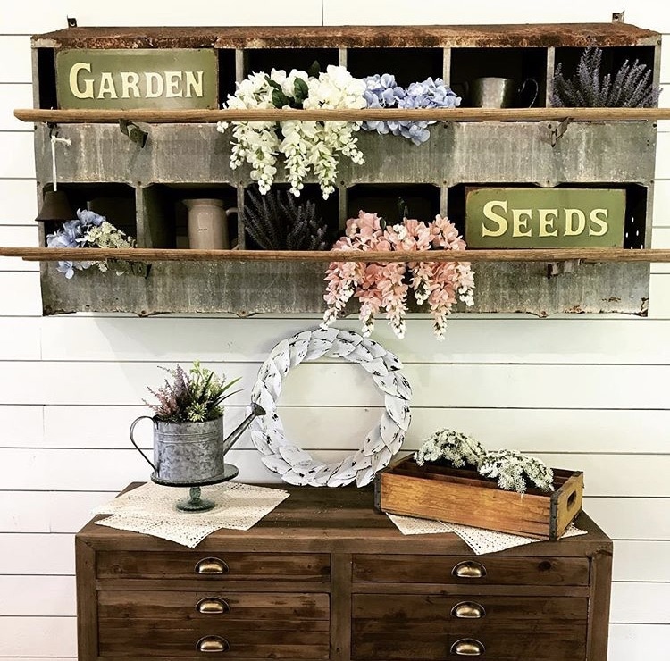 13 Ways to Decorate with Antique Chicken Nesting Boxes