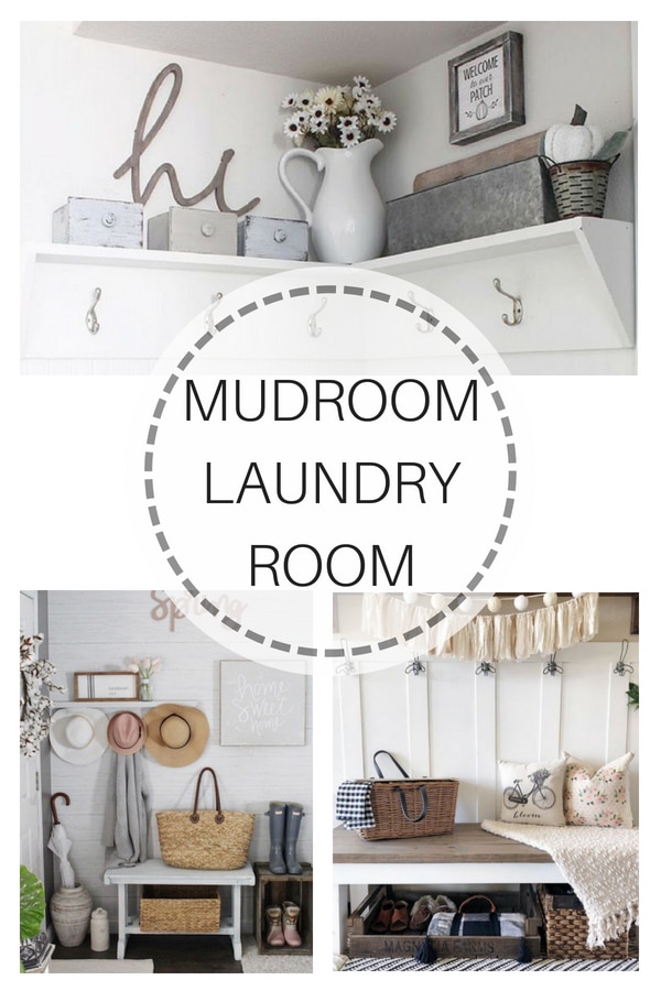 MUDROOM LAUNDRY ROOM DESIGN & ORGANIZING IDEAS