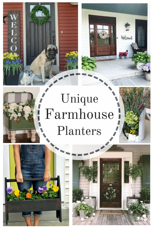 Farmhouse Planter Ideas that will Greet your Guests with a Smile