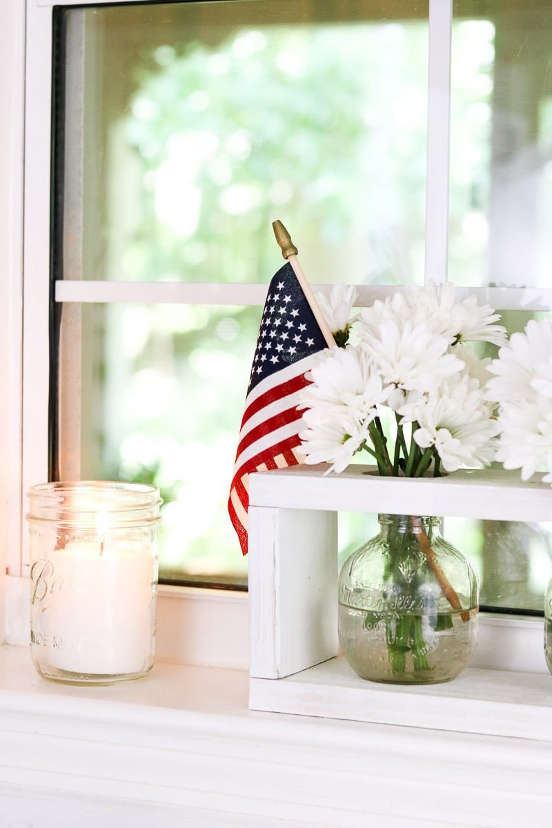 4th OF JULY DECORATING IDEAS WITH CANDLES