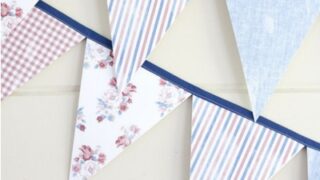 Creative Converting Paper Flag Banner – Lightweight Decorative Banner In Blue - View #5