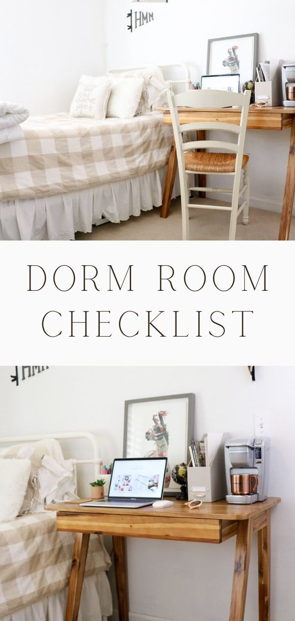 Dorm Room Checklist and Decorating Tips for College