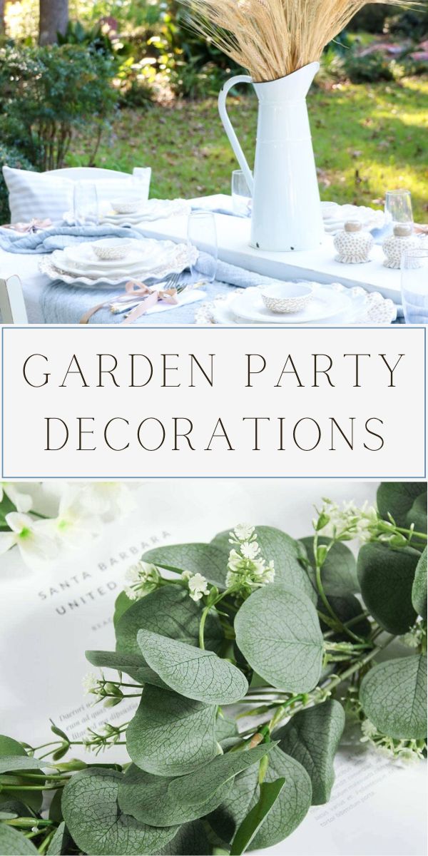Garden Party Decorations