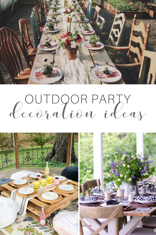 outdoor party decoration ideas