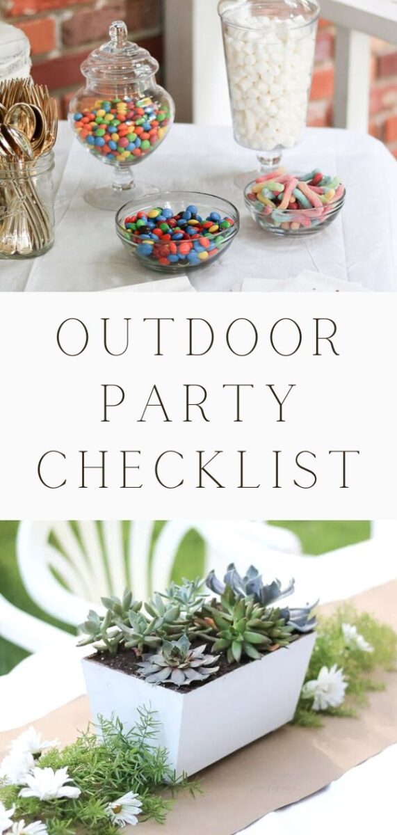 Outdoor Party Checklist
