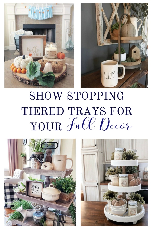 SHOW STOPPING TIERED TRAYS FOR YOUR FALL DECOR LIFE ON SUMMERHILL