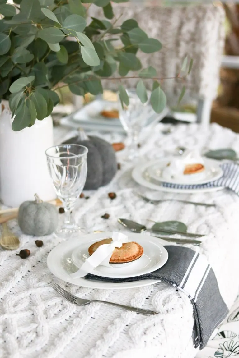 Fall Decor Hygge Inspired Thanksgiving Table
