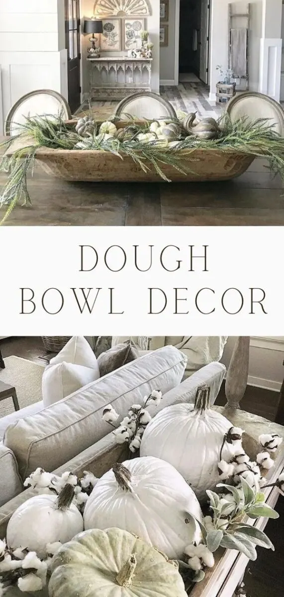 Dough Bowl Decor