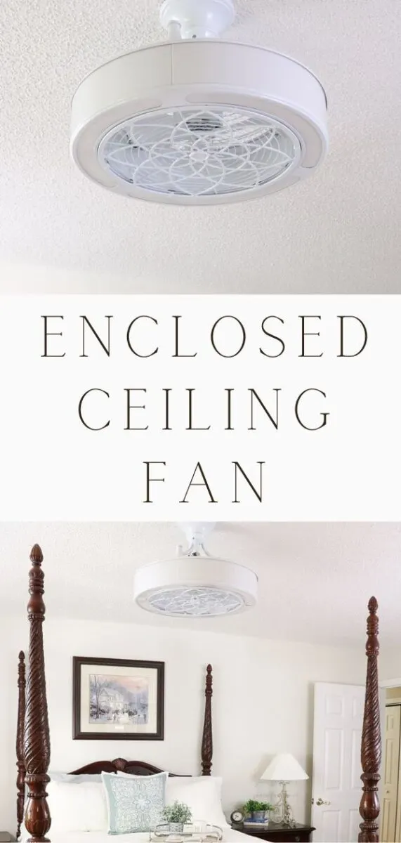 enclosed ceiling fan