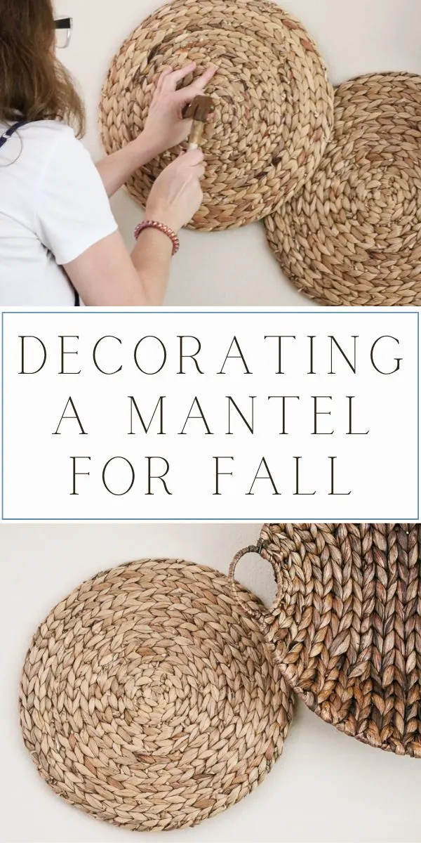 Decorating a Mantel for Fall