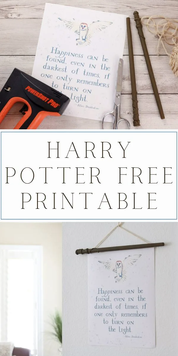 Harry Potter Free Printable