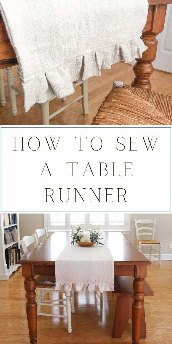 How to Sew a Table Runner